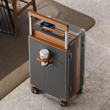 2025 New Luggage, Wide Trolley Bar, Shock Absorption Brake, Large Capacity Suitcase, 20 Inch Boarding Box Password Box