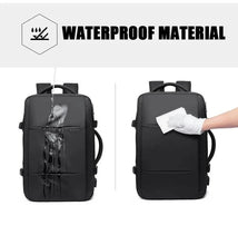 WOW GOODS !! Luggage Bag BANGE Travel Backpack Men Business Backpack School Expandable USB Bag Large Capacity 17.3 Laptop Waterproof Fashion Backpack