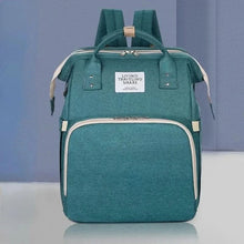 WOW GOODS !! Baby & Child Green Foldable Diaper Bag Baby Bed Bags Crib Travel  Backpack with Changing Station Insulated Pocket Large Capacity