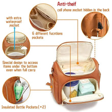 4348 WC VIP Luggage Bag 7-in-1 Baby Diaper Bag w/Swag | Spacious Travel Backpack & Stroller Bag with Changing Pad