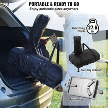 12 Outdoor Pizza Oven Portable Pellet Gas Pizza Oven Foldable for Camping