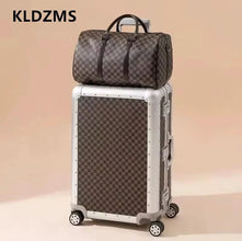 KLQDZMS All-Aluminum Rolling Luggage – Durable, Stylish, and Secure