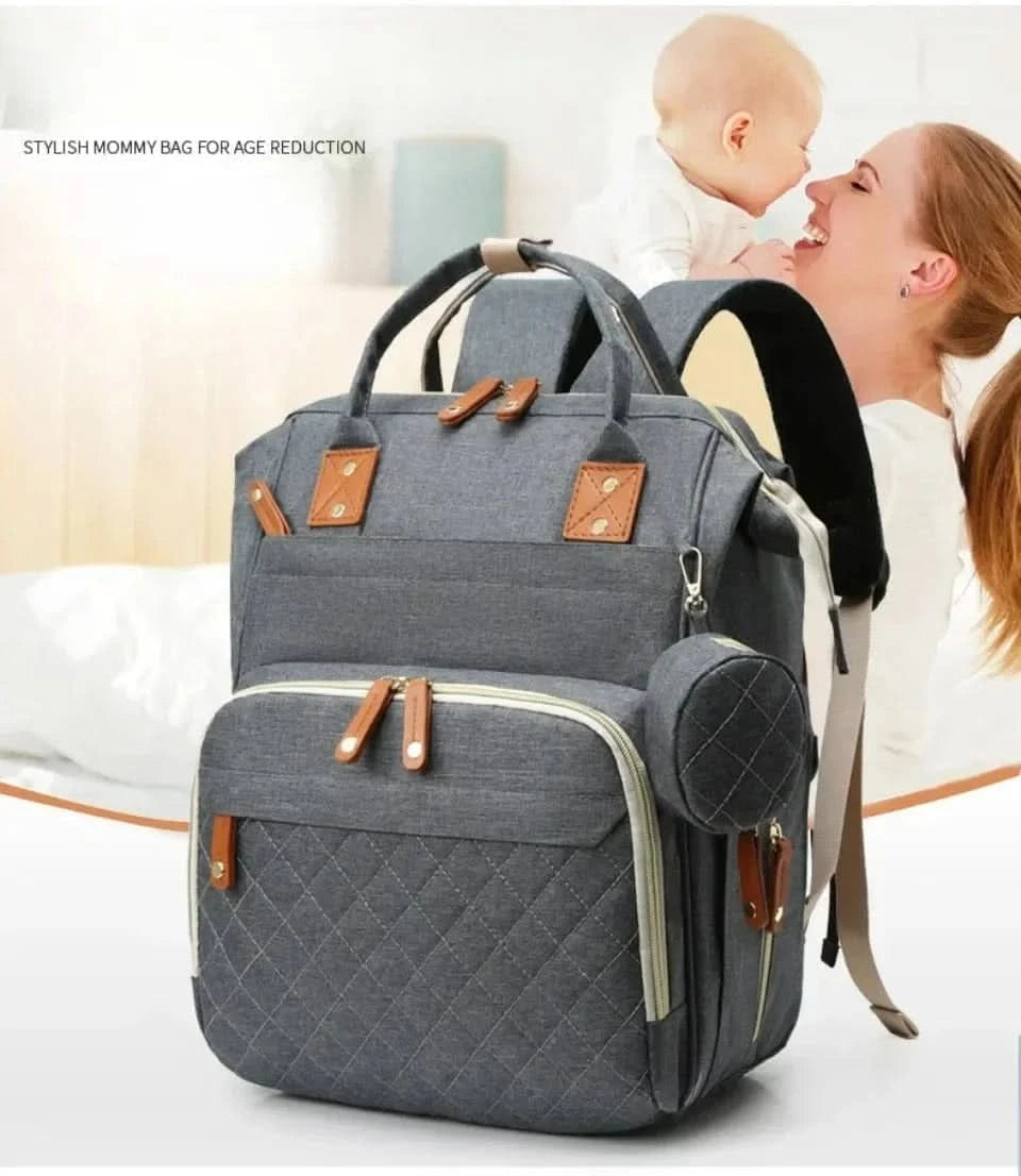 WOW GOODS !! Baby & Child Baby diaper backpack toddler diaper backpack with diaper changing pad mom and dad travel large capacity backpack baby bag