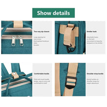 WOW GOODS !! Baby & Child Folding Mommy Bag Lightweight Portable Folding Crib Bed Large-capacity Baby Backpack Female Mommy Outting Bag Mummy Bag