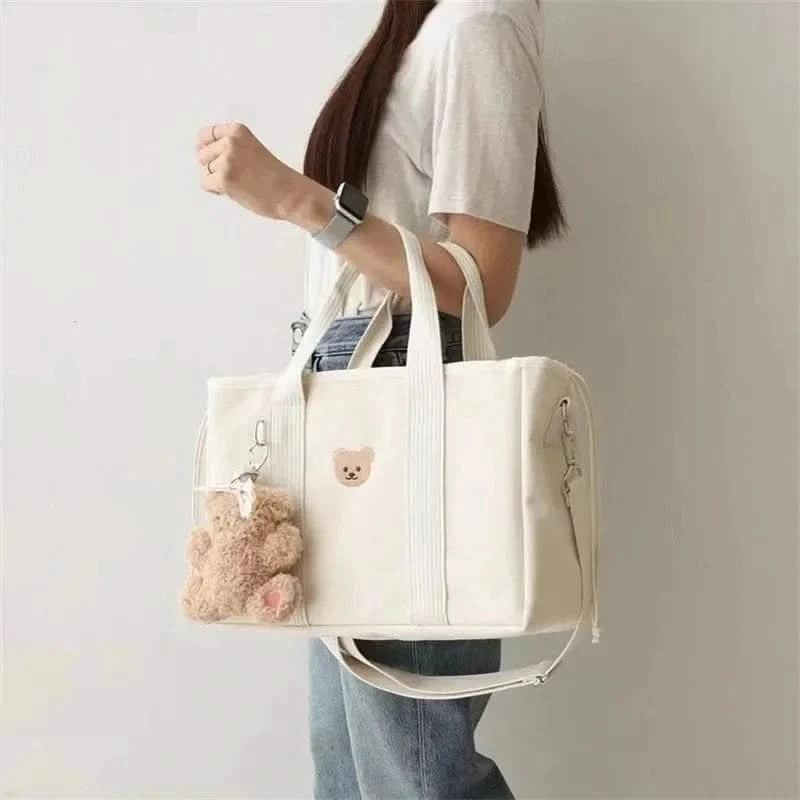 WOW GOODS !! Beige Baby Diaper Bag Mommy Maternity Packs Baby Stuff Nappy Bags for Mom Mummy Handbags Strollers Mother Kids
