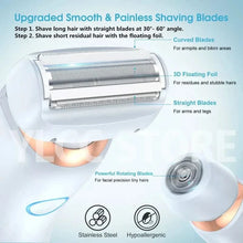 x SmoothGlide Women’s Electric Razor – Painless & Rechargeable