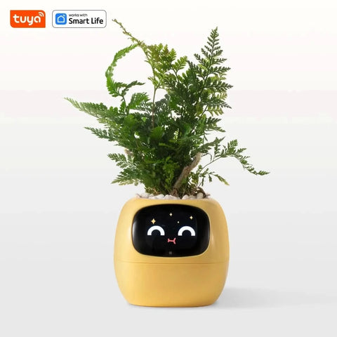 x Yellow AI Smart Planter – Fun & Easy Plant Care
