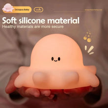 WOW GOODS !! Baby & Child Cute Penguin Night Light for Kids Bedroom Rechargeable Animal Silicone Nursery Night Lamp Touch Control Nightlight for Baby Gift