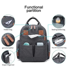 WOW GOODS !! Diaper Bag Backpack Baby Essentials Travel Bag Multifunctional Waterproof Diaper Bag Baby Carrier and Pacifier Case