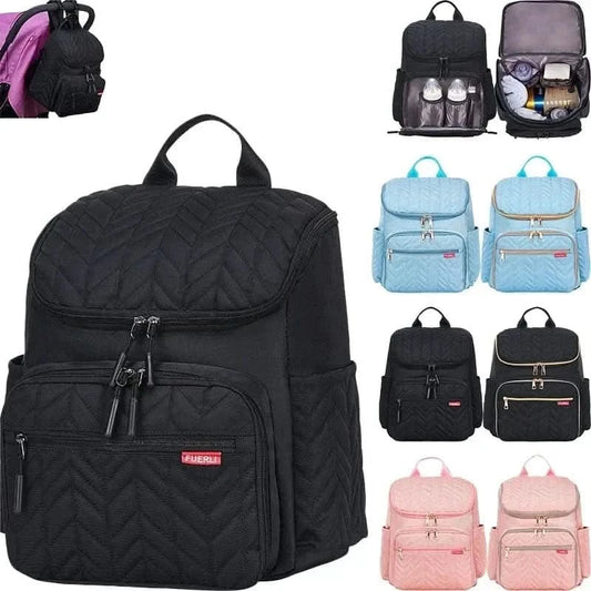 WOW GOODS !! Multifunction Diaper Bag Large Capacity Baby Mummy Maternity Bag Travel Backpack Waterproof Nursing Handbag Nappy Bag