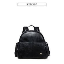 WOW GOODS !! Luggage Bag Soboba Large Capacity Solid Diaper Bag with Backpack Straps for Fashionable Mothers – Waterproof Nappy Changing Bag