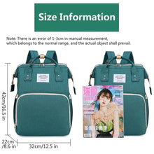WOW GOODS !! Baby & Child Folding Mommy Bag Lightweight Portable Folding Crib Bed Large-capacity Baby Backpack Female Mommy Outting Bag Mummy Bag
