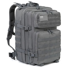 WOW GOODS !! Grey QT&QY Tactical Backpacks Outdoor 45L Large Capacity Man 3 Days Molle Hking Bags For Outdoor Trekking Camping Backpack