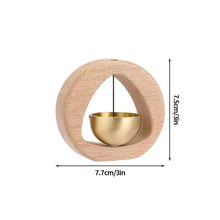 x S13 / as picture Vintage Wooden Door Chime – Classic & Elegant Sound