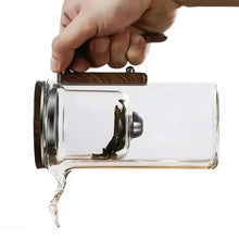x Elegant Heat-Resistant Glass Teapot with Infuser