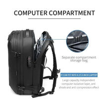 4348 WC VIP Luggage Bag Men Travel Backpack vacuum compression 17 inch Laptop Business Large Capacity school Backpack Expanded outdoors Hiking backpack