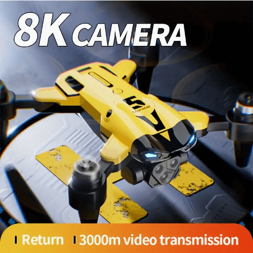 New M5 Quadcopter with Triple Cameras, Optical Flow Positioning, One-Key Return, Brushless Motor — Top Choice for Holiday Gifts