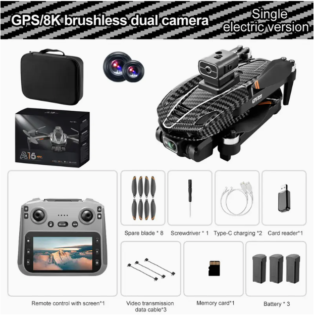 8k Professional-Grade GPS Drone - Unmatched Performance, Ultimate Adventure