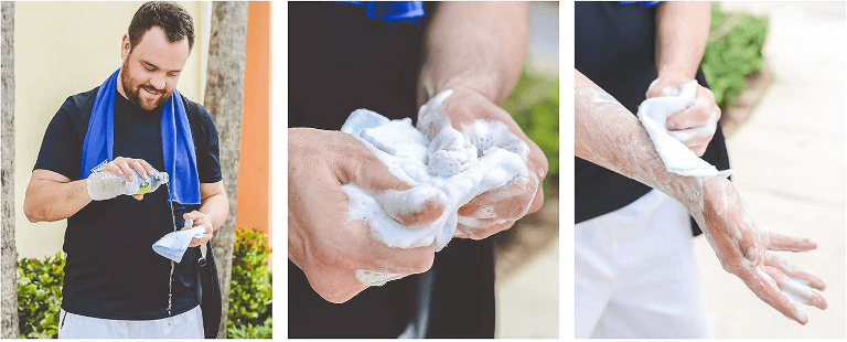 Rinse‑Free Bath Wipes & Foaming Shower Sponges – All‑In‑One No‑Rinse Clean