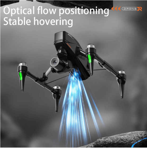 4K HD FPV Drone w/ 4.5” Screen Remote, Digital Transmission, Brushless Motors + 3 Batteries