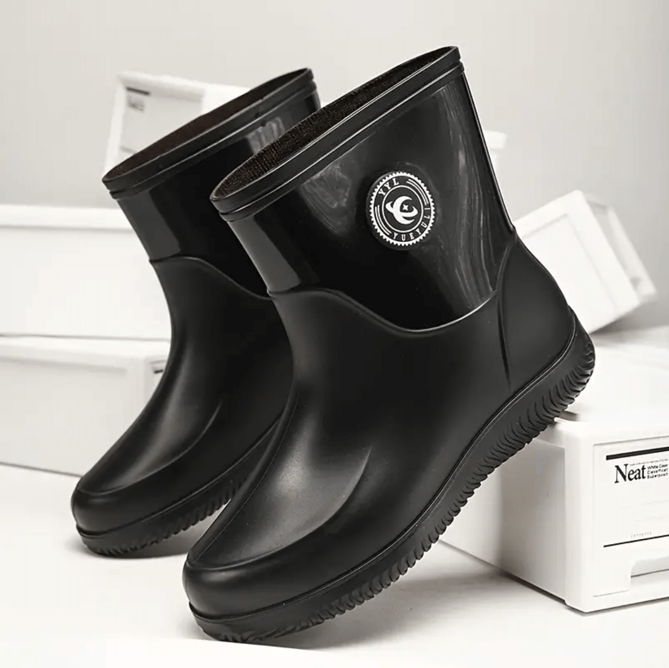 Waterproof Men's Boots - Durable, Non-Slip, Outdoor Walking Hiking Footwear