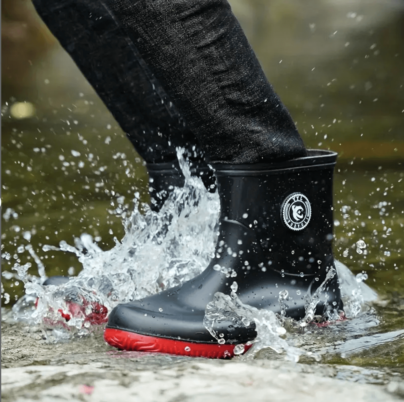 Waterproof Men's Boots - Durable, Non-Slip, Outdoor Walking Hiking Footwear