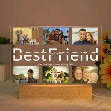 WOW GOODS !! BestFriend / 7 Colors Light Custom Acrylic Lamp Personalized Photo Text Bedroom Night Light MOM DAD LOVE Friend Family Day Wedding Birthday Christmas Gift