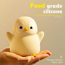 WOW GOODS !! Baby & Child Cute Penguin Night Light for Kids Bedroom Rechargeable Animal Silicone Nursery Night Lamp Touch Control Nightlight for Baby Gift