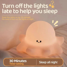 WOW GOODS !! Baby & Child Cute Penguin Night Light for Kids Bedroom Rechargeable Animal Silicone Nursery Night Lamp Touch Control Nightlight for Baby Gift