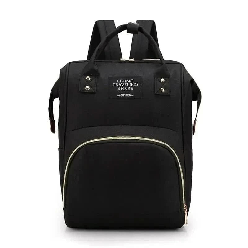 WOW GOODS !! black New Diaper Bag Mummy Backpack Large Capacity Bag Mom Baby Multi-function Waterproof Outdoor Travel Diaper Bags Baby Care 2025