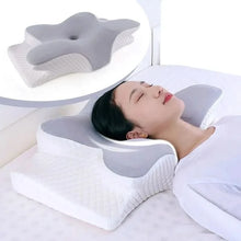 x Orthopedic Memory Foam Pillow – Butterfly Shape for Neck Support