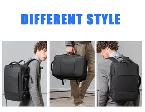 WOW GOODS !! Luggage Bag BANGE Travel Backpack Men Business Backpack School Expandable USB Bag Large Capacity 17.3 Laptop Waterproof Fashion Backpack