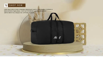 Fashionable Oxford Travel Tote Bag – Lightweight, Spacious & Versatile