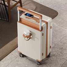 2025 New Luggage, Wide Trolley Bar, Shock Absorption Brake, Large Capacity Suitcase, 20 Inch Boarding Box Password Box