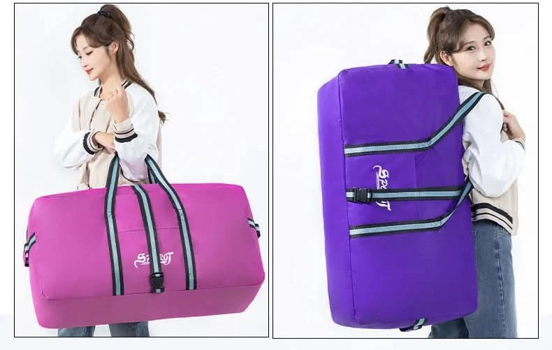 Fashionable Oxford Travel Tote Bag – Lightweight, Spacious & Versatile