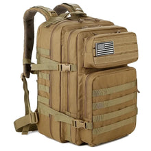 WOW GOODS !! Khaki QT&QY Tactical Backpacks Outdoor 45L Large Capacity Man 3 Days Molle Hking Bags For Outdoor Trekking Camping Backpack