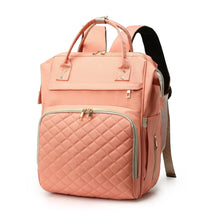 WOW GOODS !! pink Folding Mommy Bag Mummy Large Capacity Bag Mom Baby Multi-function Waterproof Outdoor Travel Diaper Bags For Baby Care