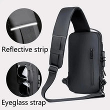 WOW GOODS !! Luggage Bag NEVER PUT YOUR CELL PHONE IN YOUR POCKET-BAG: Anti-theft Men's Password Lock Bag Men's Chest Bag Casual Sports Small
