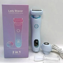 x Blue SmoothGlide Women’s Electric Razor – Painless & Rechargeable