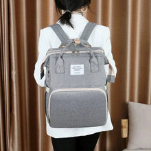 WOW GOODS !! Baby & Child Folding Mommy Bag Lightweight Portable Folding Crib Bed Large-capacity Baby Backpack Female Mommy Outting Bag Mummy Bag