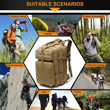 WOW GOODS !! Luggage Bag High Quality Tactical Nylon Backpack Camping Travel Fishing Bag Waterproof Men Large Capacity Travel Hunting Backpack