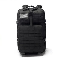 WOW GOODS !! Luggage Bag 45L Black High Quality Tactical Nylon Backpack Camping Travel Fishing Bag Waterproof Men Large Capacity Travel Hunting Backpack