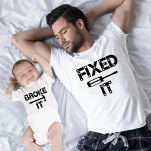 WOW GOODS !! Apparel Broke It Fixed It Father Son Matching Shirts Fathers Day Dad Matching Shirts Daddy and Me Shirts Family Matching Outfits Tools m