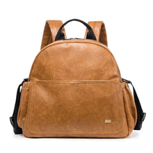 WOW GOODS !! Luggage Bag Brown Soboba Large Capacity Solid Diaper Bag with Backpack Straps for Fashionable Mothers – Waterproof Nappy Changing Bag