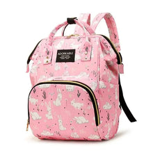 WOW GOODS !! Diaper Bag C 25*38CM Baby Diaper Bag Cartoon Print Handbag Waterproof Reusable Diaper Bag Outdoor Travel Stroller Carrying Bag Storage