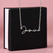 ShineOn Fulfillment Jewelry To My Badass Daughter Custom Name Necklace, Daughter Gift From Dad, Mom, Daughter Jewelry, With Message Card And Gift Box
