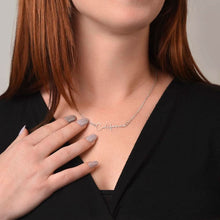 ShineOn Fulfillment Jewelry To My Badass Daughter Custom Name Necklace, Daughter Gift From Dad, Mom, Daughter Jewelry, With Message Card And Gift Box