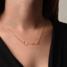 ShineOn Fulfillment Jewelry To My Badass Daughter Custom Name Necklace, Daughter Gift From Dad, Mom, Daughter Jewelry, With Message Card And Gift Box