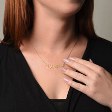 ShineOn Fulfillment Jewelry To My Badass Daughter Custom Name Necklace, Daughter Gift From Dad, Mom, Daughter Jewelry, With Message Card And Gift Box