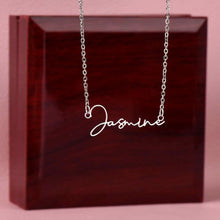ShineOn Fulfillment Jewelry To My Badass Daughter Custom Name Necklace, Daughter Gift From Dad, Mom, Daughter Jewelry, With Message Card And Gift Box